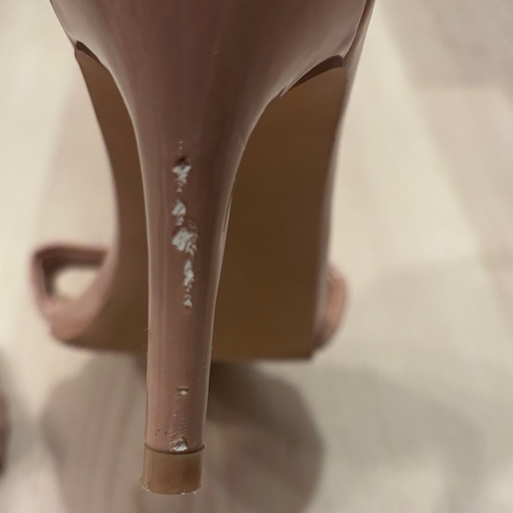 Steve Madden Nude Heeled Sandals Size 6.5M - Picture 4 of 12